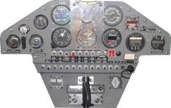 Instrument Panel 6 rc digital decal